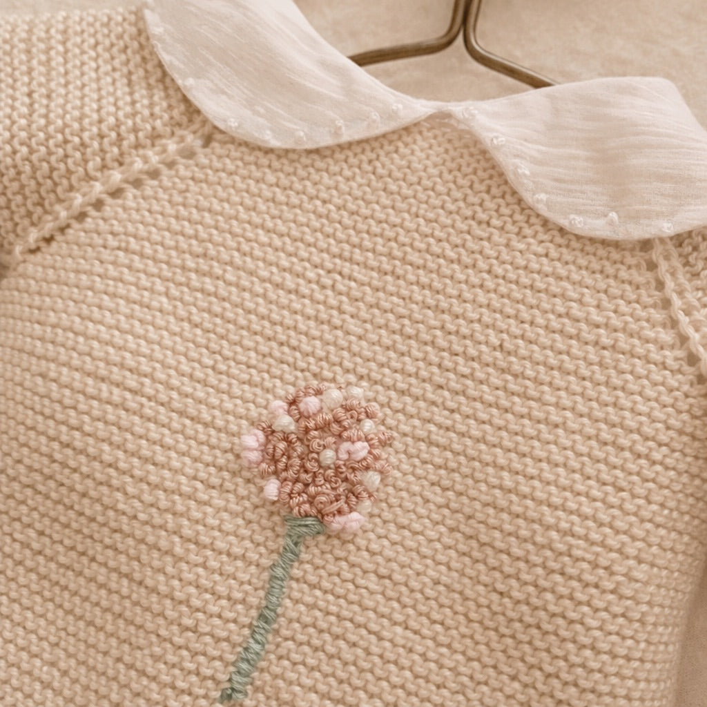 Conjunto bebé chaquetita y polaina