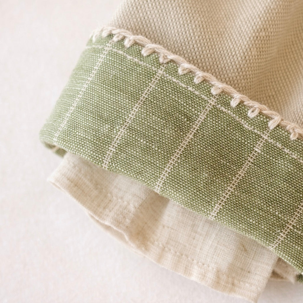Chaquetón Lino Verde